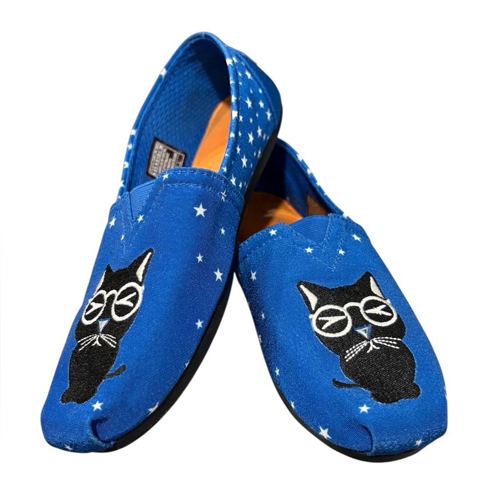 Skechers BOBS For Dogs Cattitude Memory Foam Slip On Shoes Size 8.5